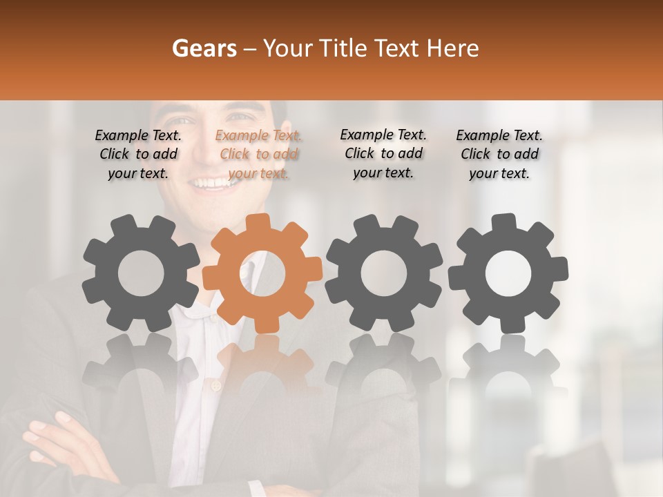 Ventilation Cool Technology PowerPoint Template