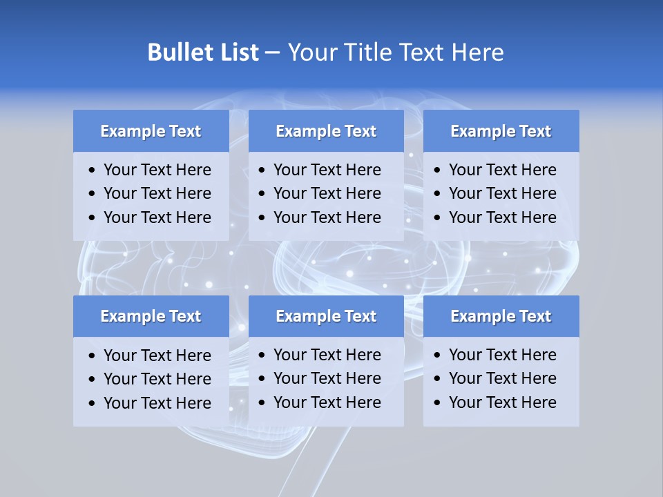 Energy Unit Part PowerPoint Template