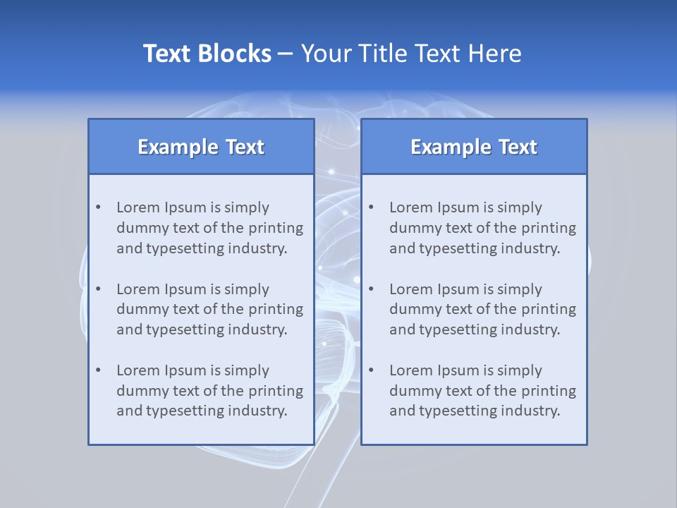Energy Unit Part PowerPoint Template