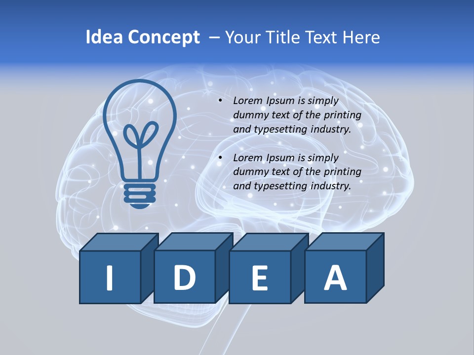 Energy Unit Part PowerPoint Template