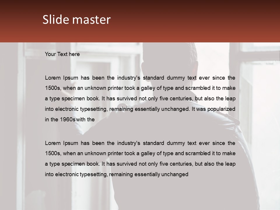 Temperature Cool Conditioner PowerPoint Template