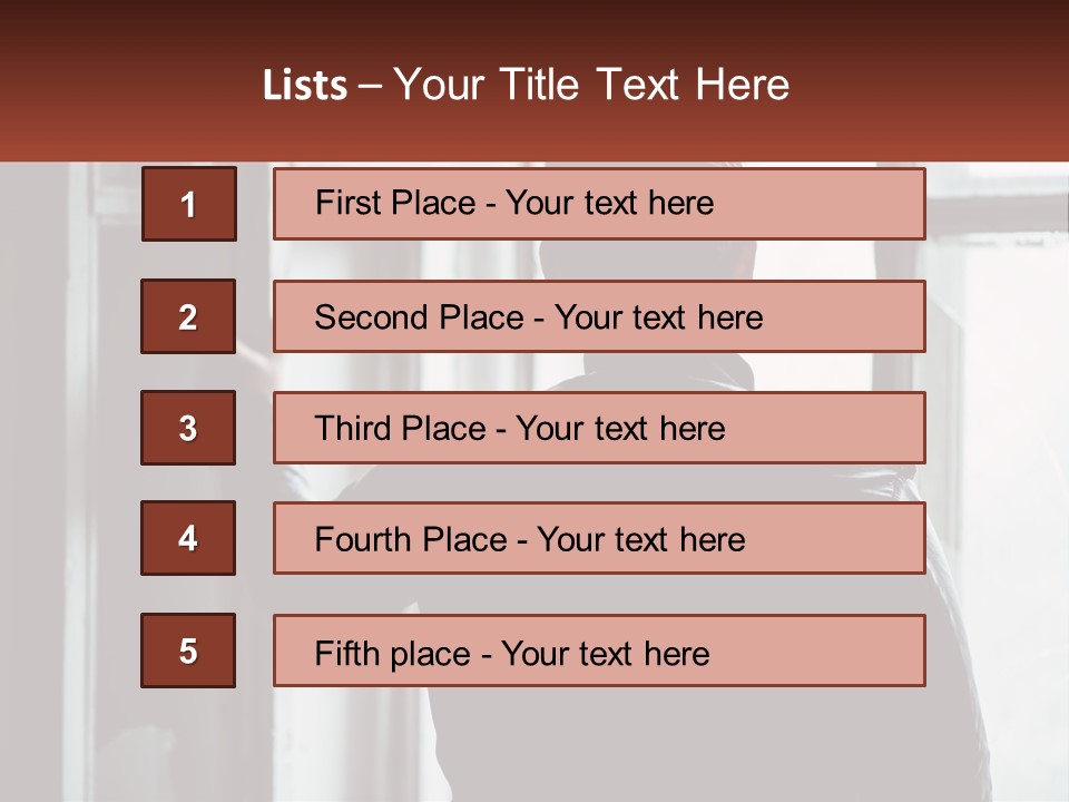 Temperature Cool Conditioner PowerPoint Template