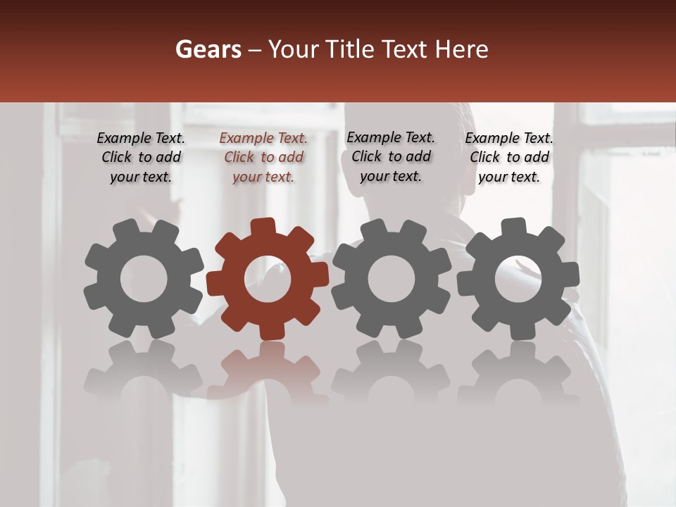 Temperature Cool Conditioner PowerPoint Template