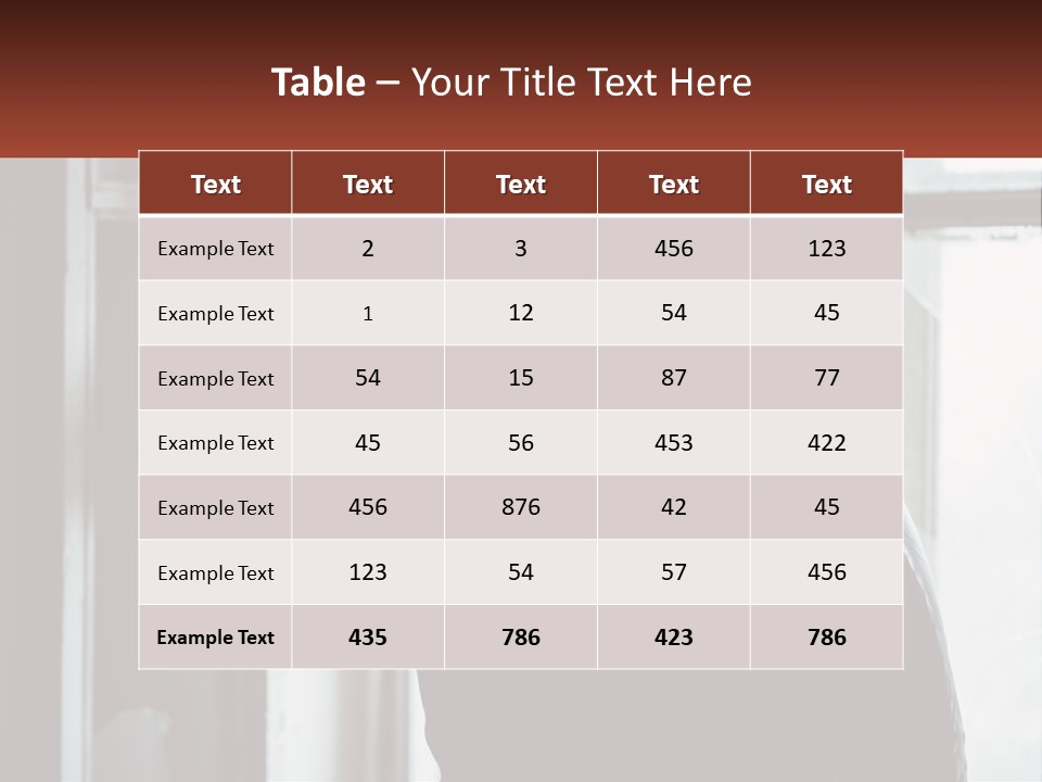 Temperature Cool Conditioner PowerPoint Template
