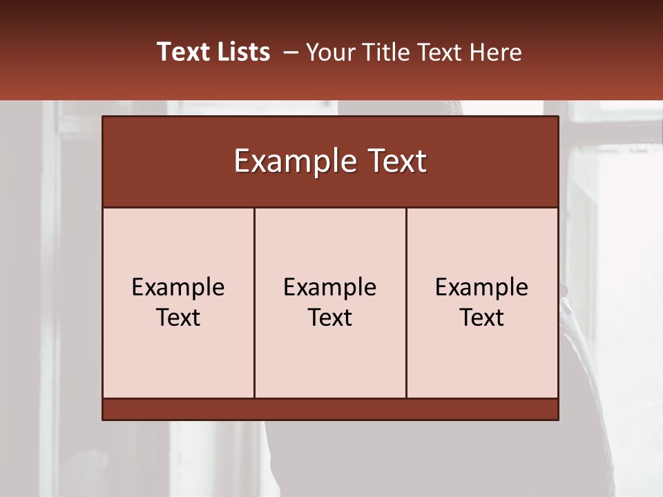 Temperature Cool Conditioner PowerPoint Template