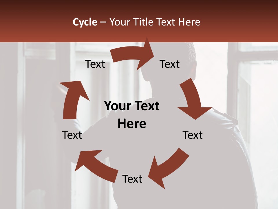 Temperature Cool Conditioner PowerPoint Template