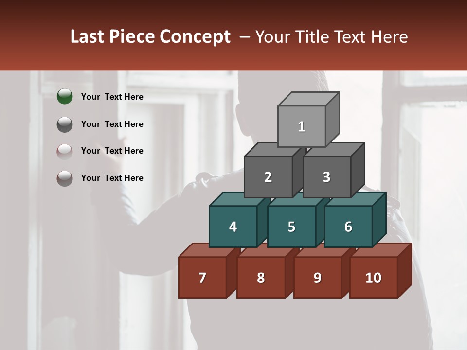 Temperature Cool Conditioner PowerPoint Template