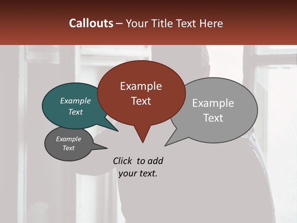 Temperature Cool Conditioner PowerPoint Template