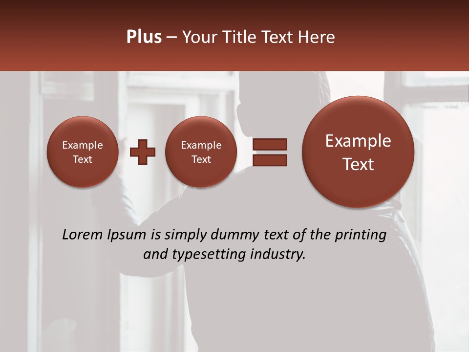 Temperature Cool Conditioner PowerPoint Template