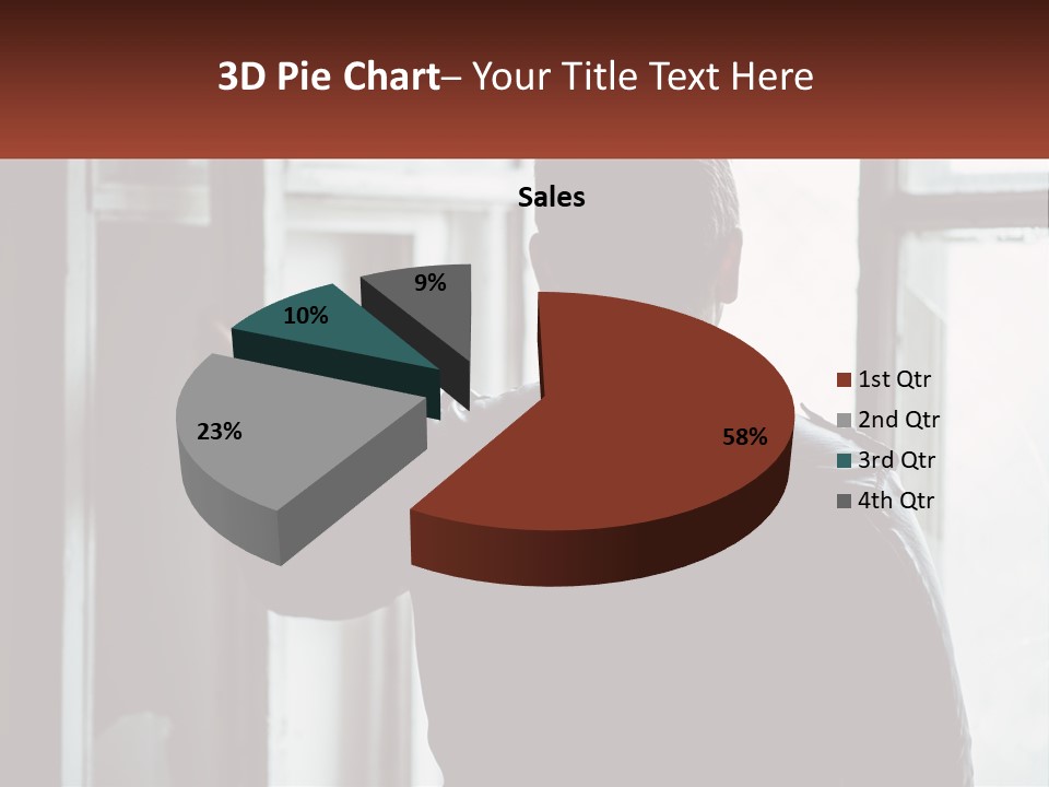 Temperature Cool Conditioner PowerPoint Template