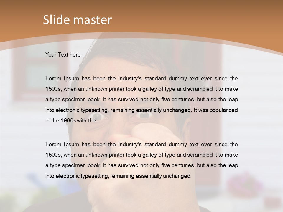 Temperature White Switch PowerPoint Template