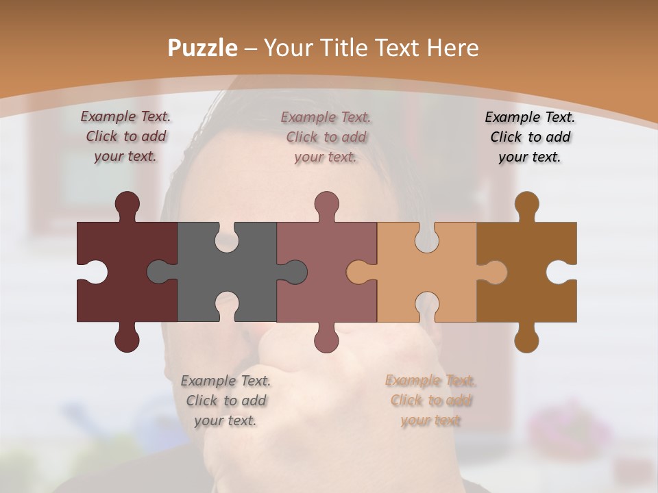 Temperature White Switch PowerPoint Template
