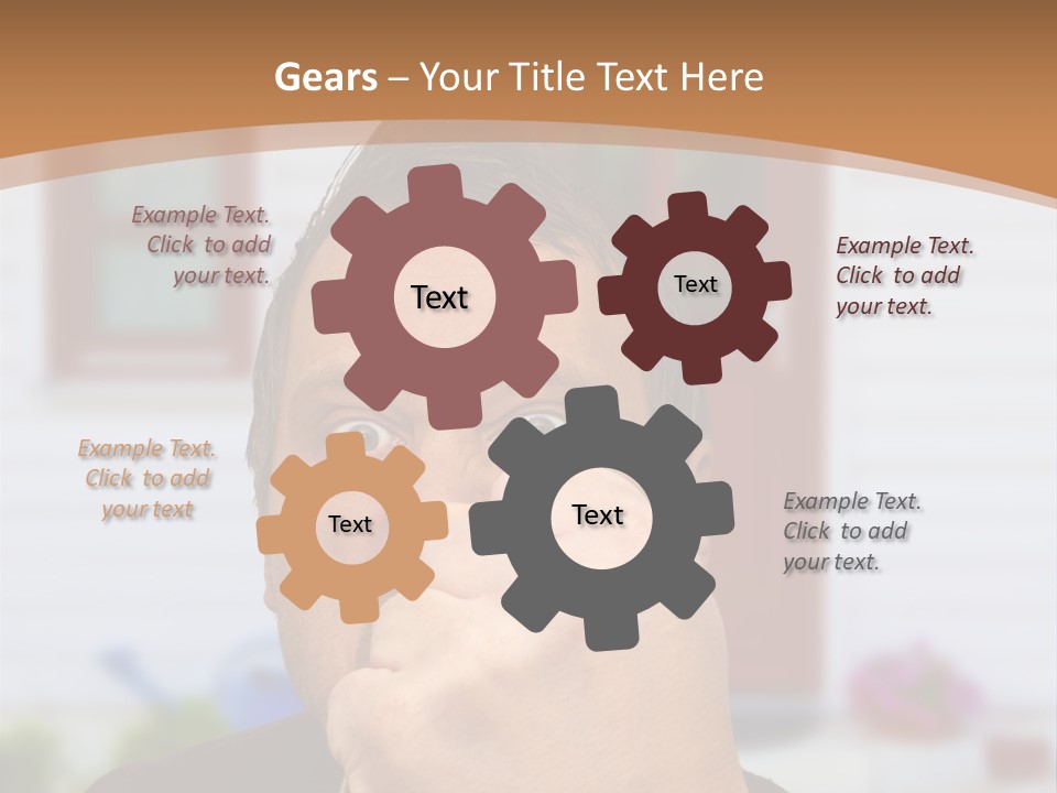 Temperature White Switch PowerPoint Template