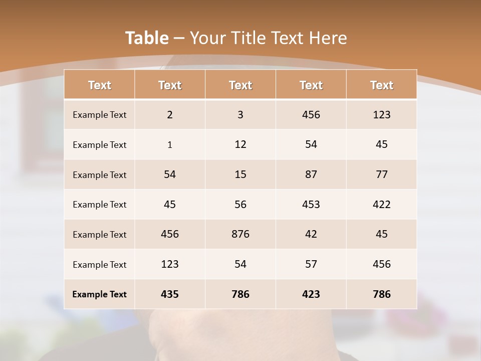 Temperature White Switch PowerPoint Template