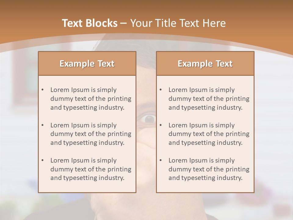 Temperature White Switch PowerPoint Template