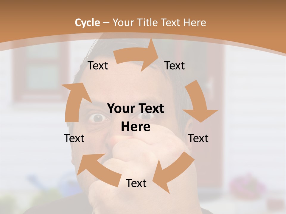 Temperature White Switch PowerPoint Template