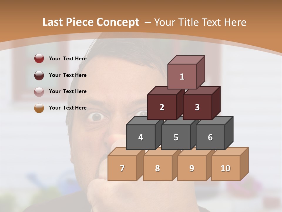 Temperature White Switch PowerPoint Template