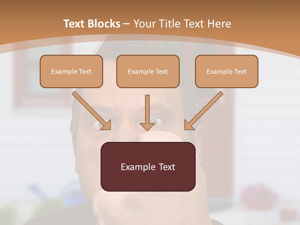 Temperature White Switch PowerPoint Template