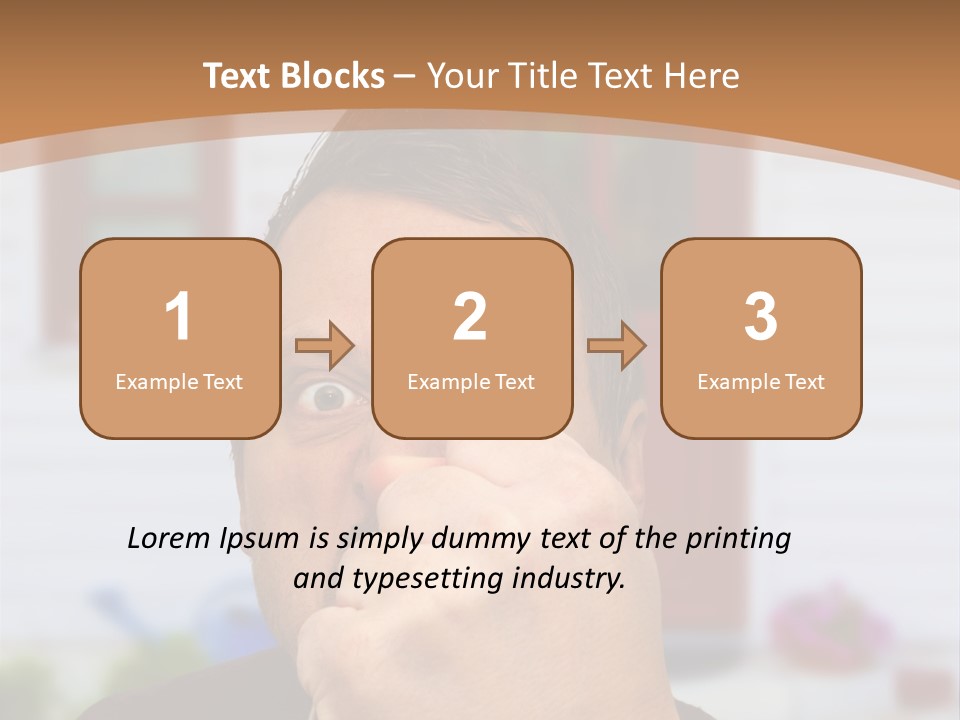 Temperature White Switch PowerPoint Template