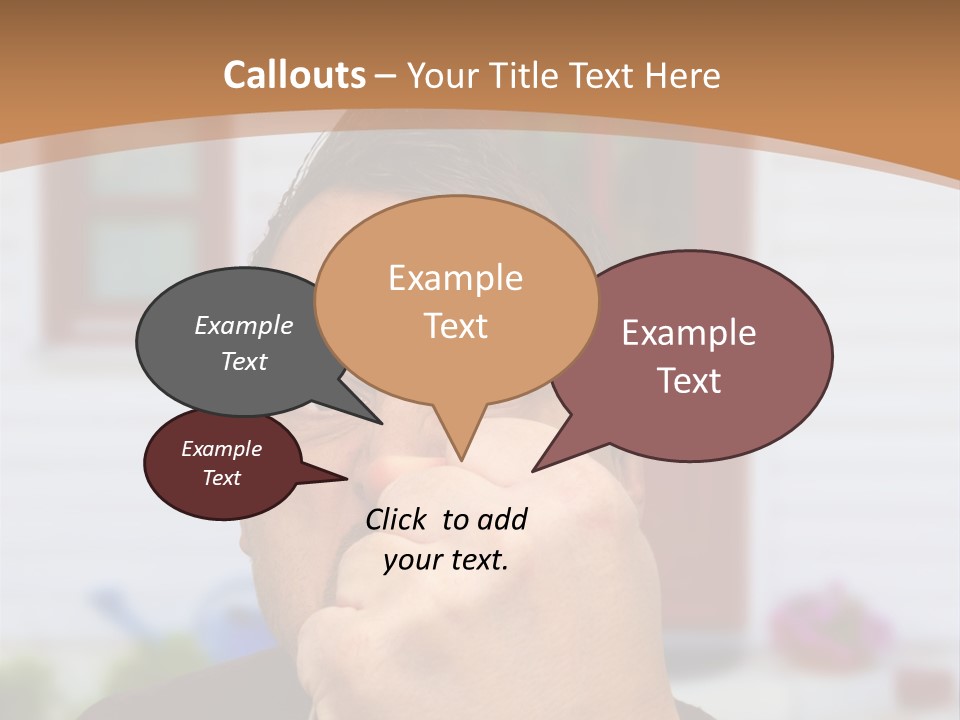 Temperature White Switch PowerPoint Template