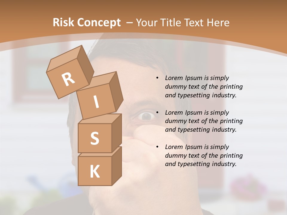 Temperature White Switch PowerPoint Template