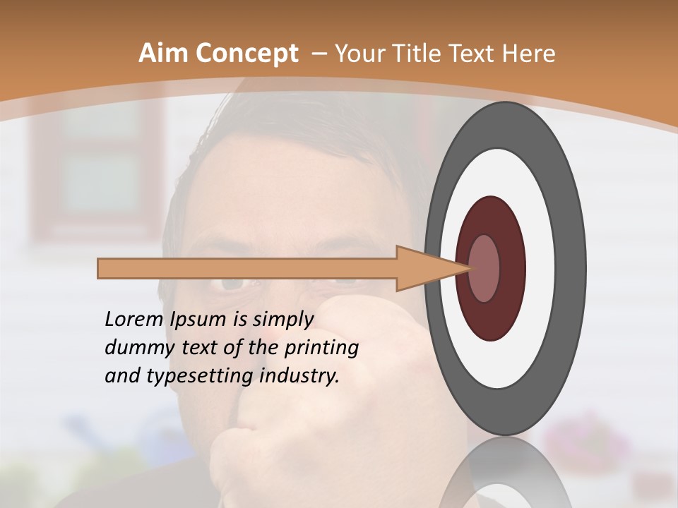 Temperature White Switch PowerPoint Template