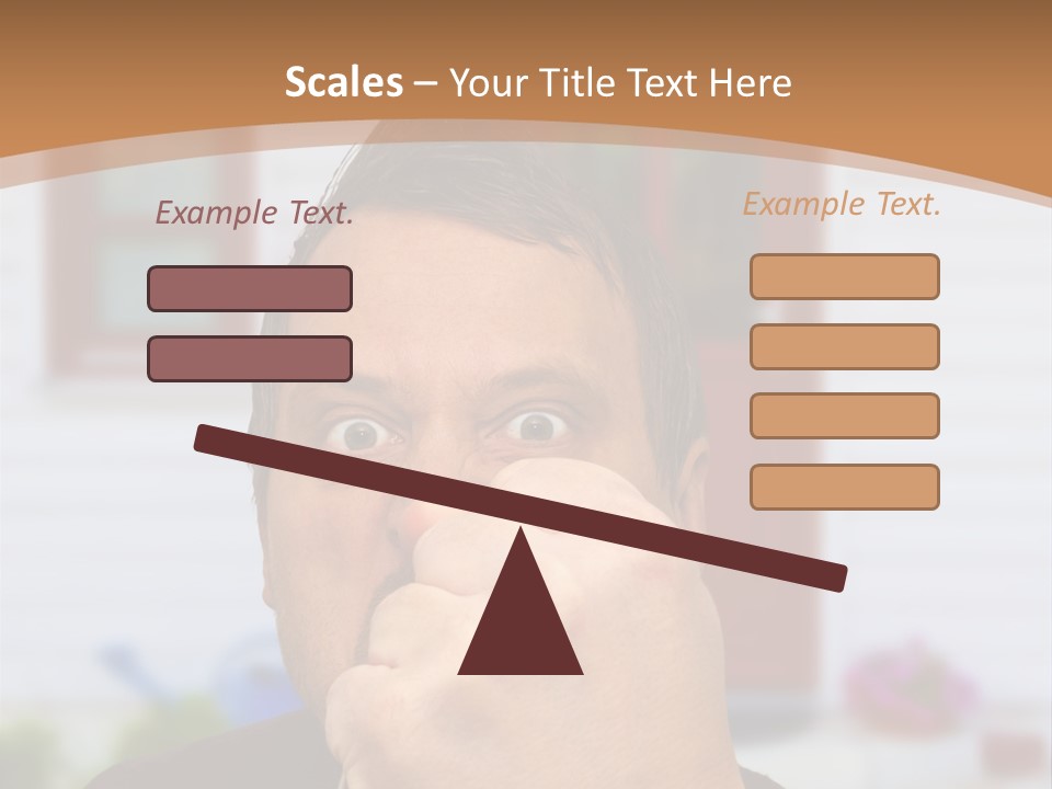 Temperature White Switch PowerPoint Template