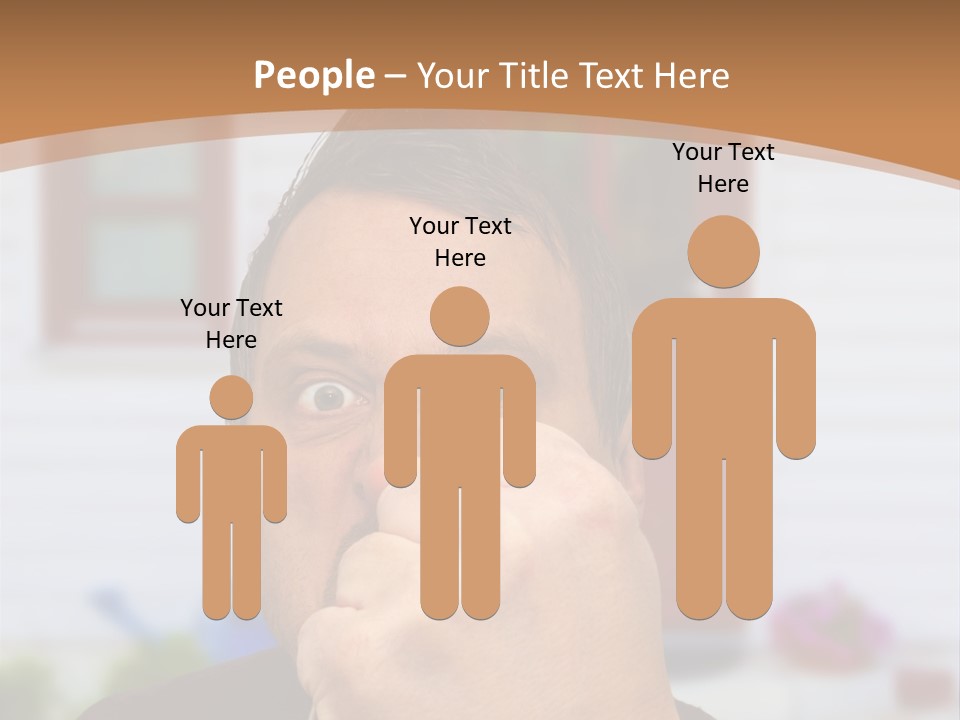 Temperature White Switch PowerPoint Template