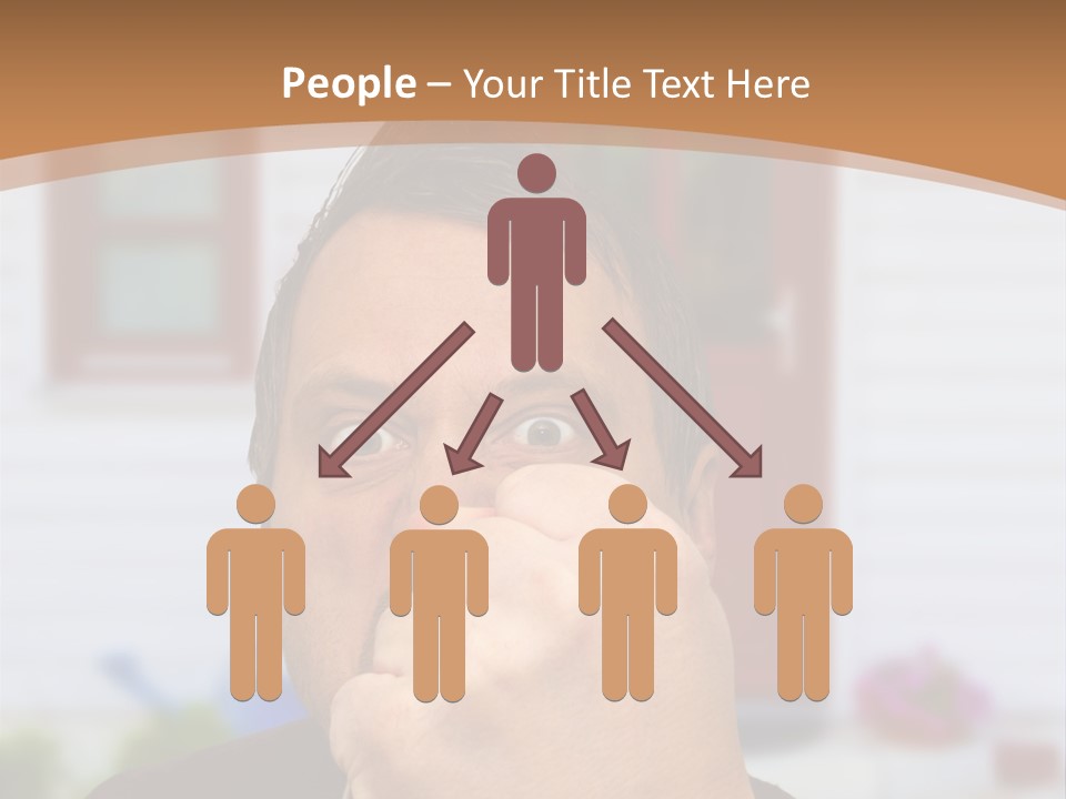 Temperature White Switch PowerPoint Template