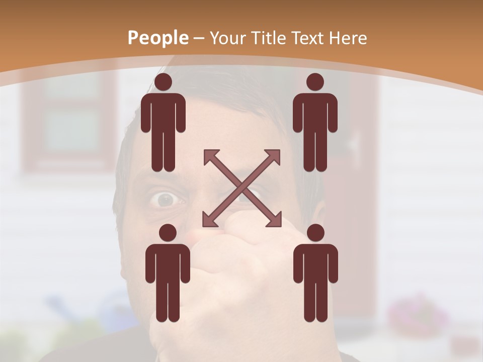 Temperature White Switch PowerPoint Template