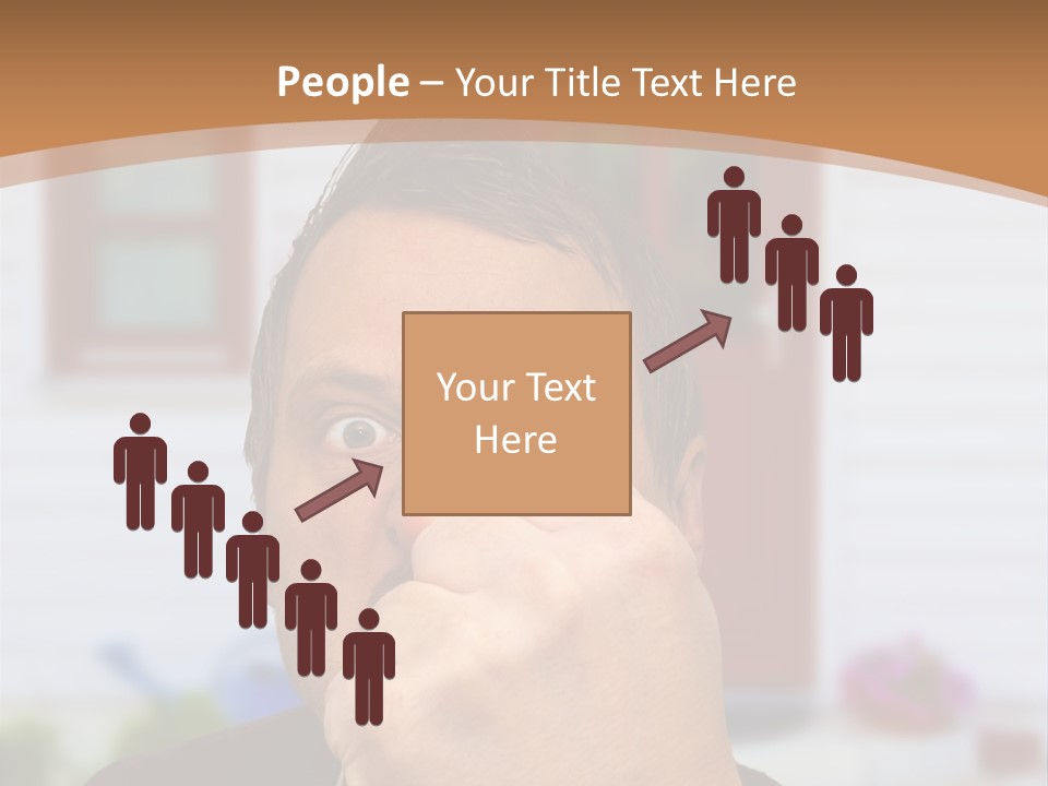 Temperature White Switch PowerPoint Template
