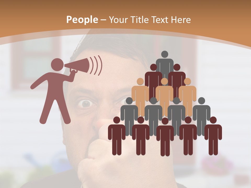 Temperature White Switch PowerPoint Template