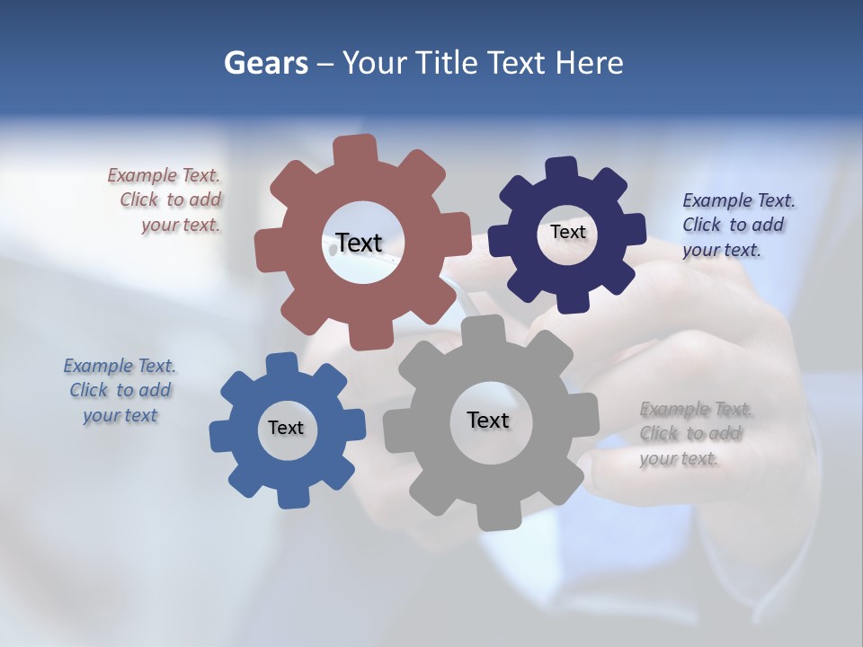 Industry Cool Air PowerPoint Template