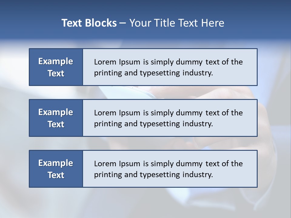 Industry Cool Air PowerPoint Template