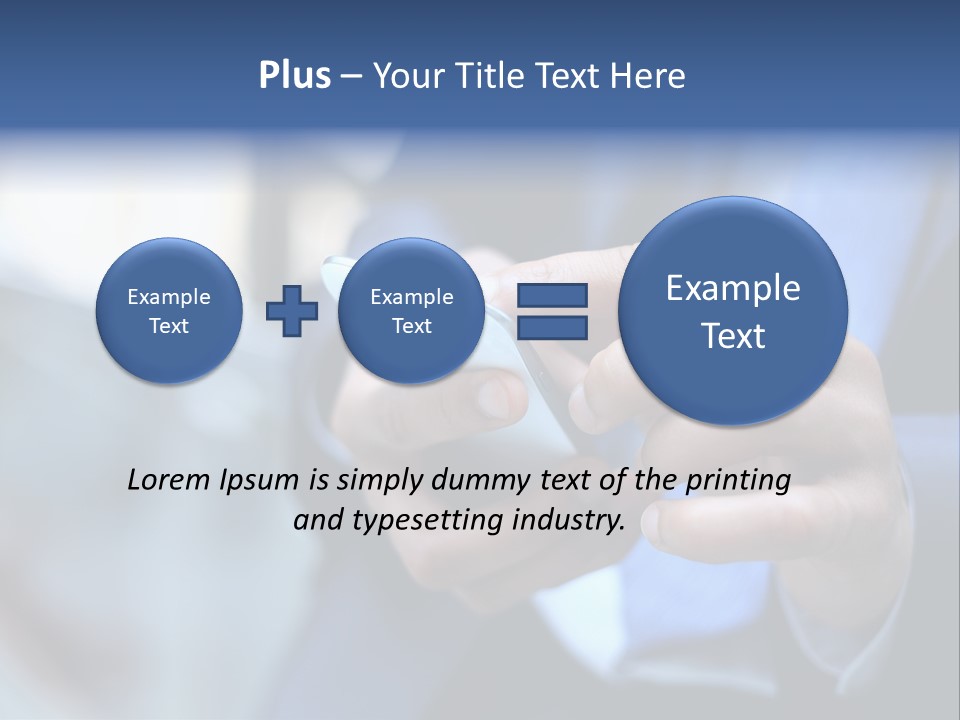 Industry Cool Air PowerPoint Template