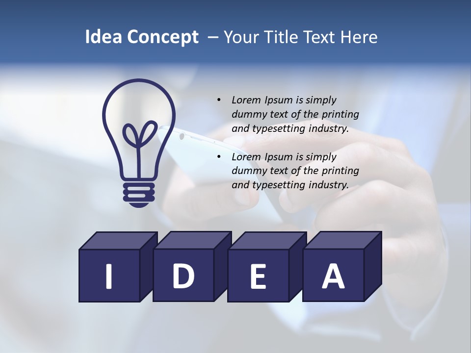 Industry Cool Air PowerPoint Template