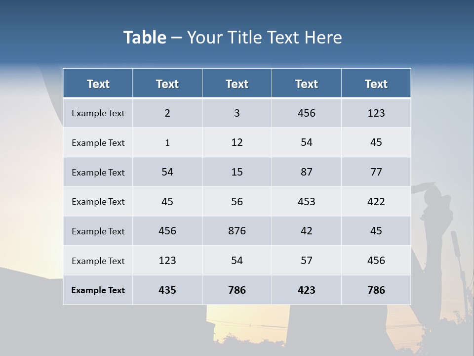 Switch Climate Power PowerPoint Template