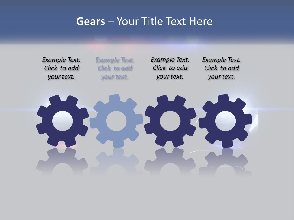 Conditioner Electricity Temperature PowerPoint Template