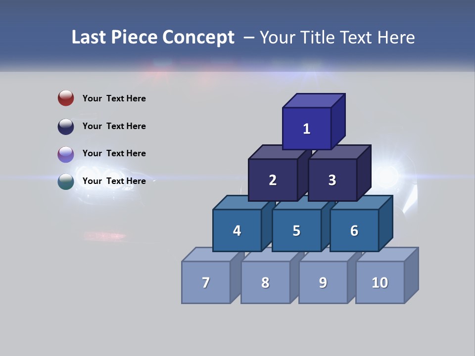 Conditioner Electricity Temperature PowerPoint Template