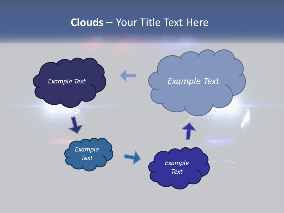 Conditioner Electricity Temperature PowerPoint Template