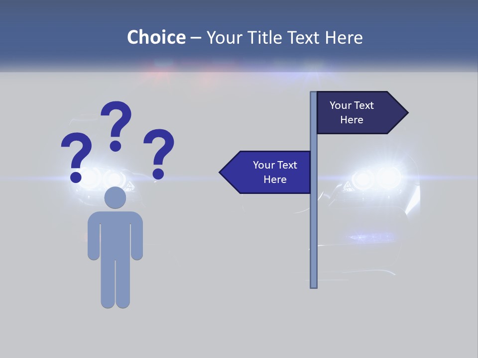 Conditioner Electricity Temperature PowerPoint Template