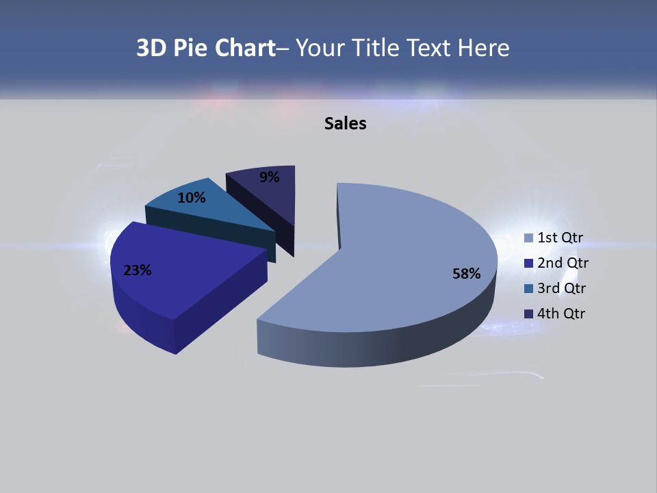 Conditioner Electricity Temperature PowerPoint Template