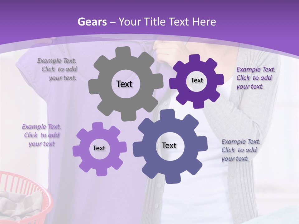 Unit Remote Conditioner PowerPoint Template