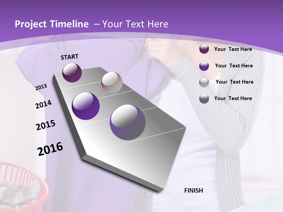 Unit Remote Conditioner PowerPoint Template