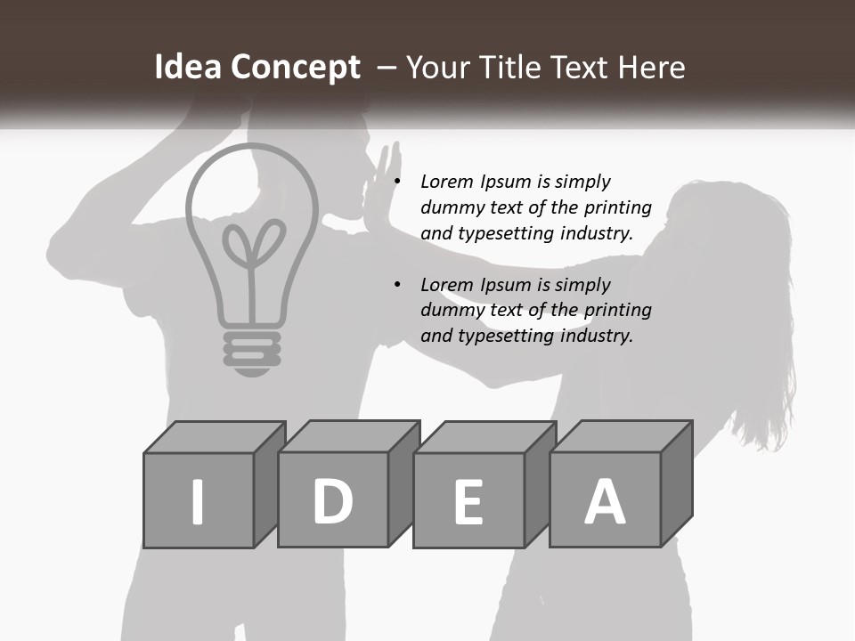 Conditioner Power Condition PowerPoint Template