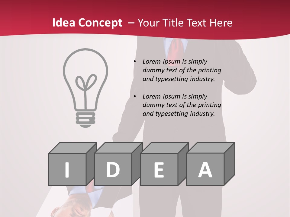 Electric Industry Unit PowerPoint Template