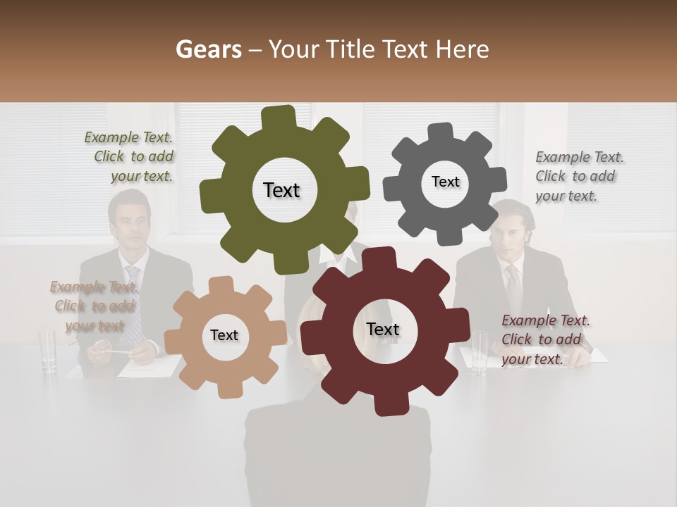Temperature Electric Energy PowerPoint Template