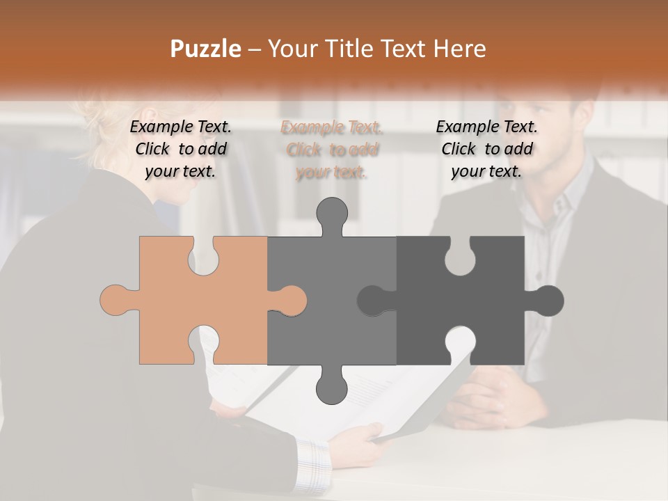 Conditioner White Electric PowerPoint Template