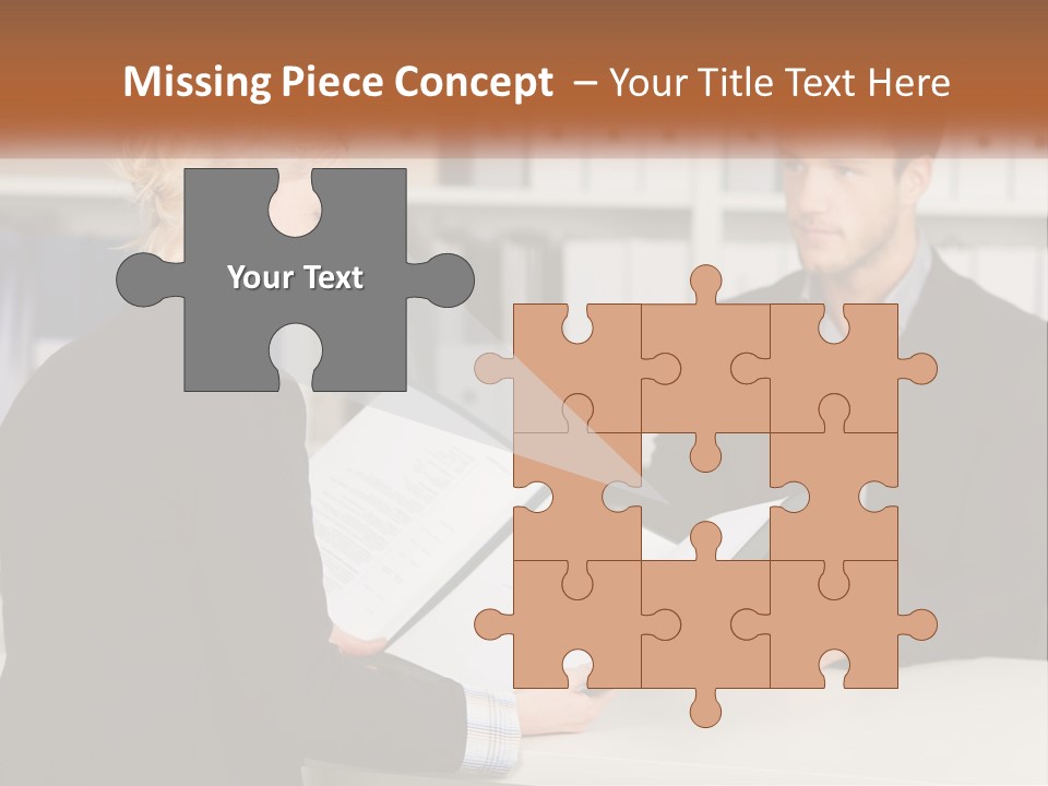 Conditioner White Electric PowerPoint Template