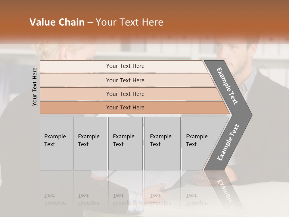 Conditioner White Electric PowerPoint Template
